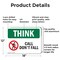 Signmission Safety Culture Sign, 18 in Width, Aluminum, Rectangle OS-2PACK-TS-A-1218-L-11797 - alternate 7